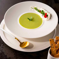 28 Cm Ariane Prime Pasta Plate In Porcelain Set 6 Pcs
