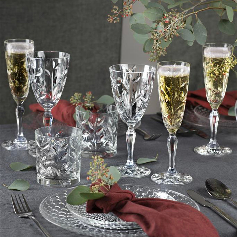 23 Cl Rcr Laurus Calice Vino Rosso In Vetro Set 6 Pezzi