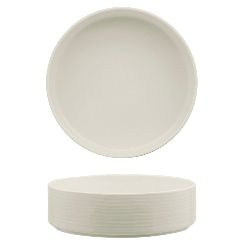 18 cm Ariane Eclipse diep porselein bord set 3 st