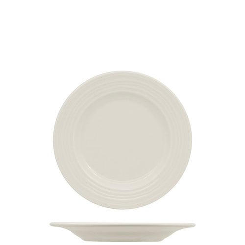 17 cm Ariane Eclipse flat porcelain plate set of 12
