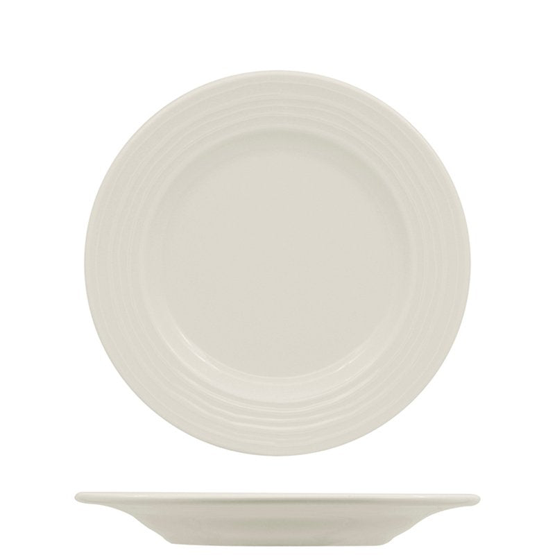 27 Cm Ariane Eclipse Assiette plate en porcelaine Set 12 Pcs