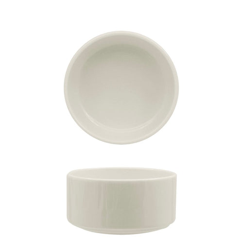 30 Cm Ariane Ripple Deep Plate in Porcelain Set 12 Pcs