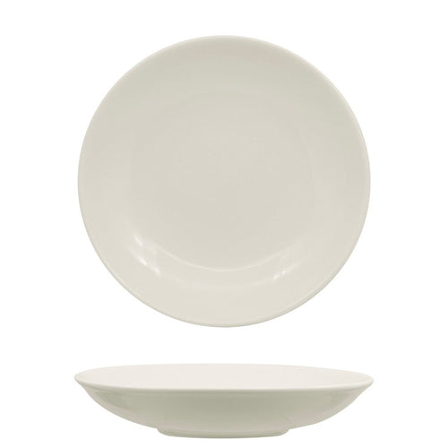 28 Cm Ariane Vital Coupe Pasta Plate in Porcelain Set 6 Pcs