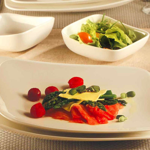 12 Cm Ariane Vital Square Coppa En Porcelaine Set 6 Pcs