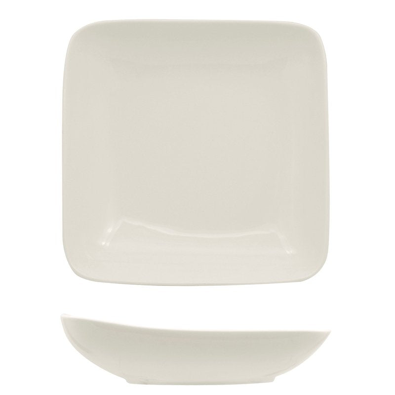 21x21 cm Ariane Vital Square deep porcelain plate set of 6