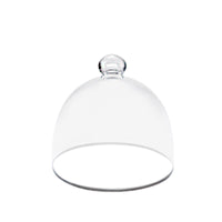 15 Cm Crackle Cloche In Glass