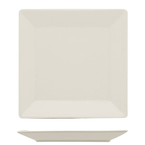 15.5x15.5 cm Ariane Panorama flat porcelain plate set of 12