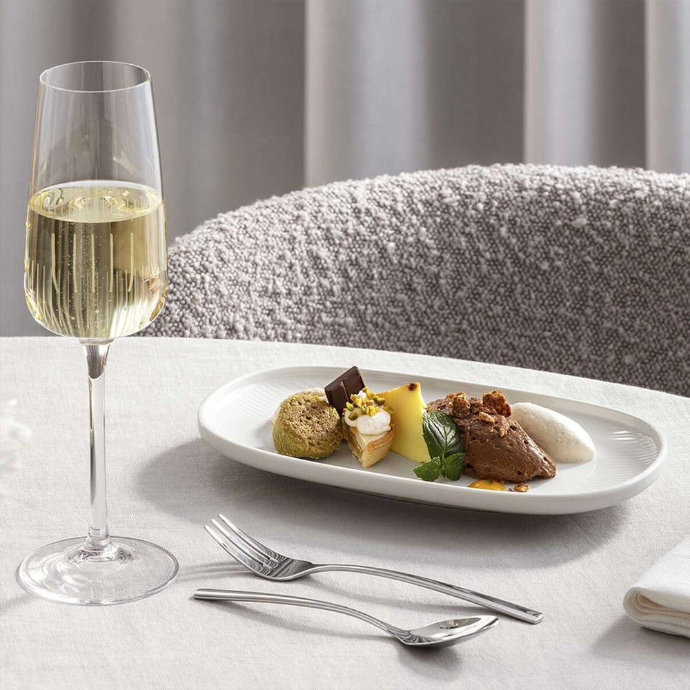 12 cl - Villeroy & Boch Afina Calice Flute In Vetro Set 4 Pz