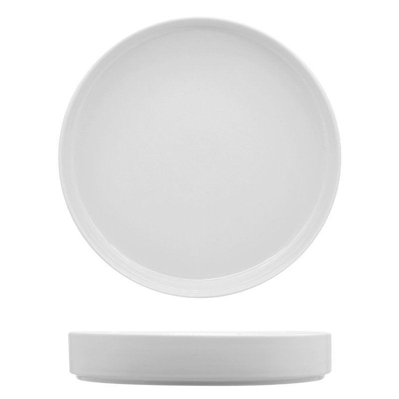 22 8 Cm Lioness Justwhite Plato Llano En Porcelana Set 4 Piezas