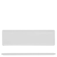 35 2X8 2 Cm Lioness Justwhite Plato Bandeja Rectangular en Porcelana Set 6 Pzs