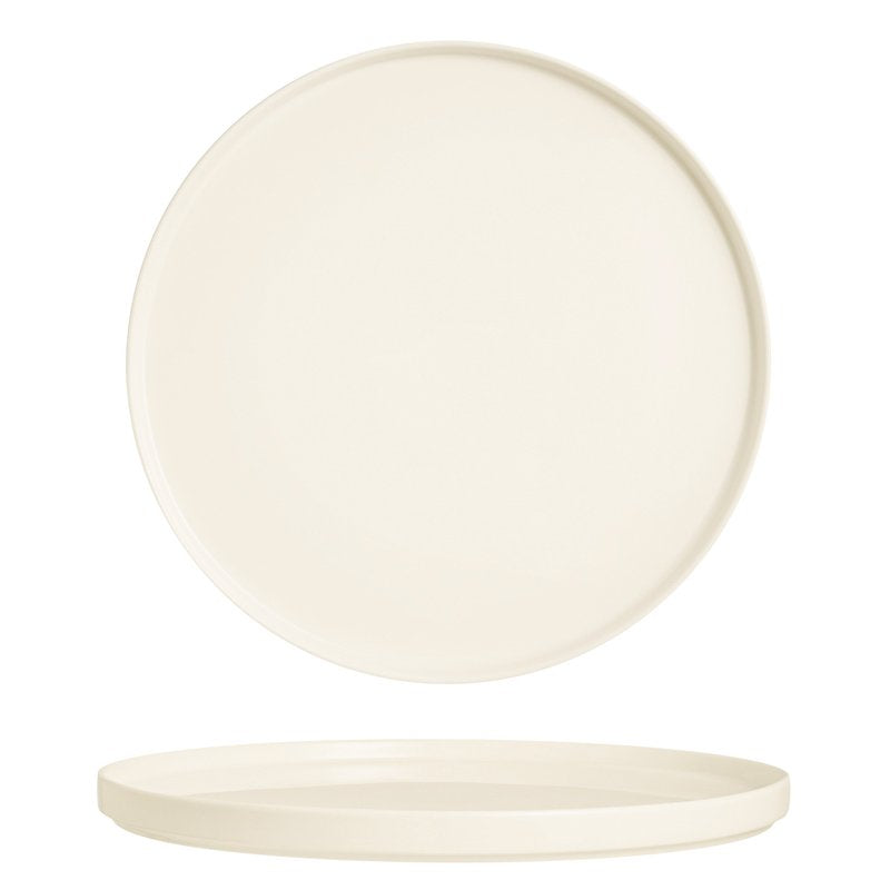 31 Cm Arcoroc Mekkano Assiette Plate en Verre Opale Set 3 Pcs