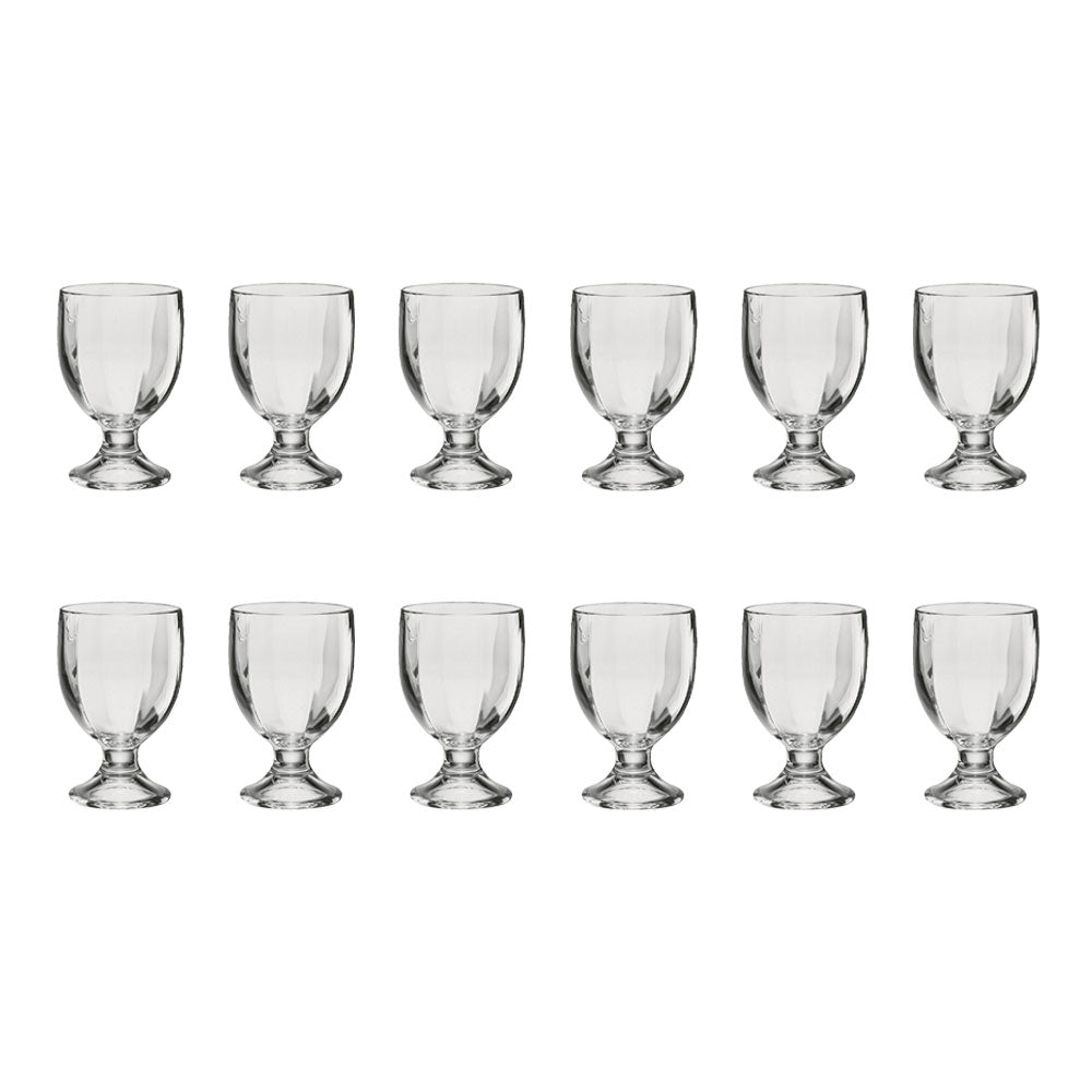 24.5 cl - Borgonovo Mughetto Calice Acqua - Aus Glas - Set 12 Stk