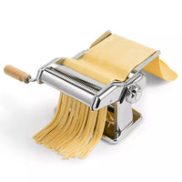Imperia La Fabbrica Della Pasta Nudelmaschine aus Stahl mit Zubehör Set mit 3 Stück