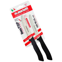 Marietti Top Steakmesser aus Edelstahl Set mit 2 Stück