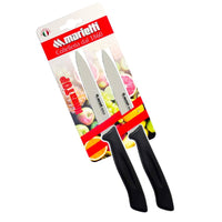 Marietti Top Steakmesser aus Edelstahl Set mit 2 Stück