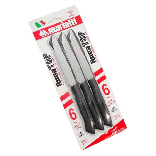 21 cm Marietti Top Steakmesser aus Edelstahl Set 6 Stk