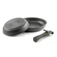 Ballarini Bolzano Set poêles antiadhésives en aluminium avec manche amovible set de 3 pièces