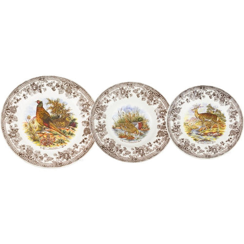 Churchill James Sadler And Sons Wild Servizio Piatti In Terracotta Set 18 Pz