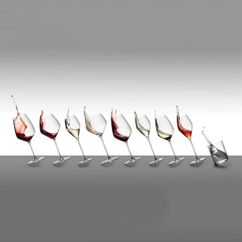 82 9 Cl Riedel Veloce Cabernet Merlot Red Wine Glass In Glass Set of 6 Pieces