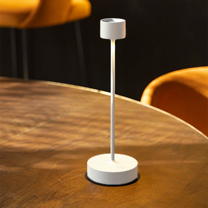 30 Cm Abert Saturno Lampe De Table Dimmable En Aluminium
