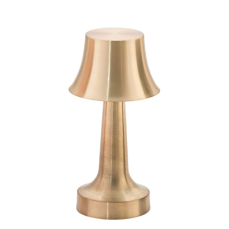 23 5 Cm Campana Lámpara de mesa regulable de aluminio