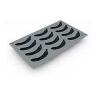 12 Formas Pavoni Gourmand Molde Decoraciones Mini Banana en Silicona