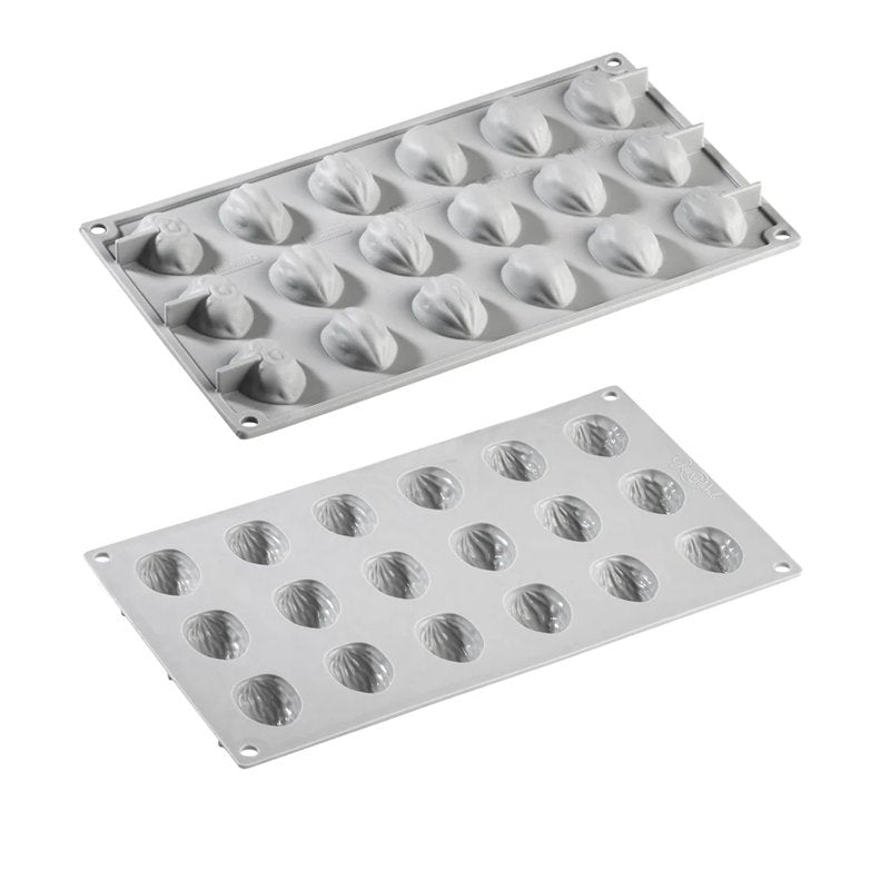 18 Pavoni Gourmand Moule décorations noix en silicone