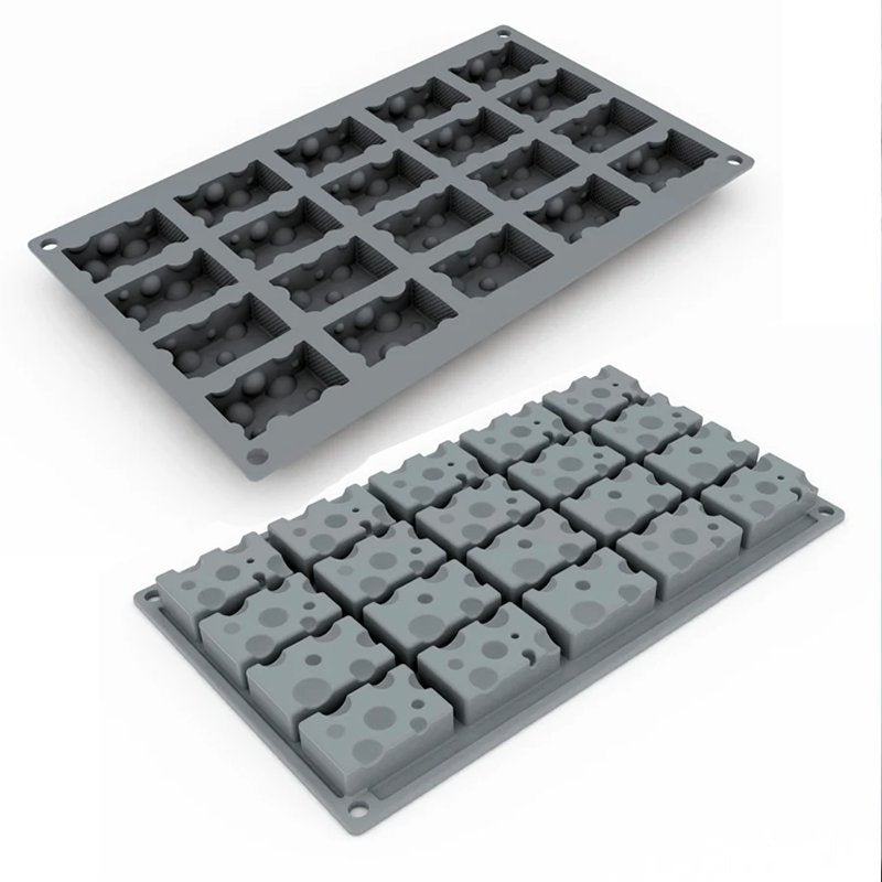20 Pavoni Gruyere Moule décorations gruyère en silicone