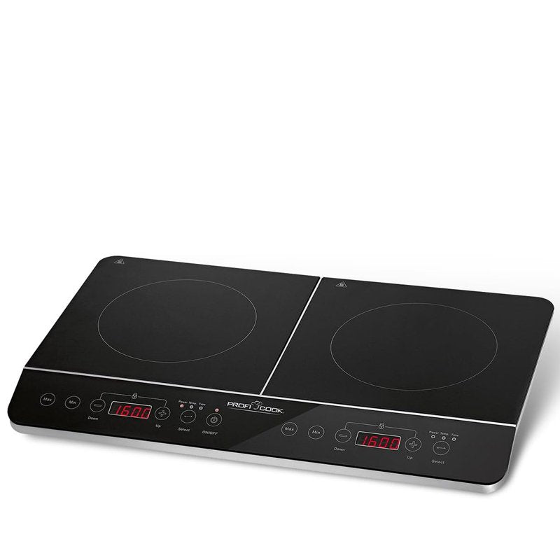 3 4 kW Proficook Ki1067 2-Burner Induction Hob