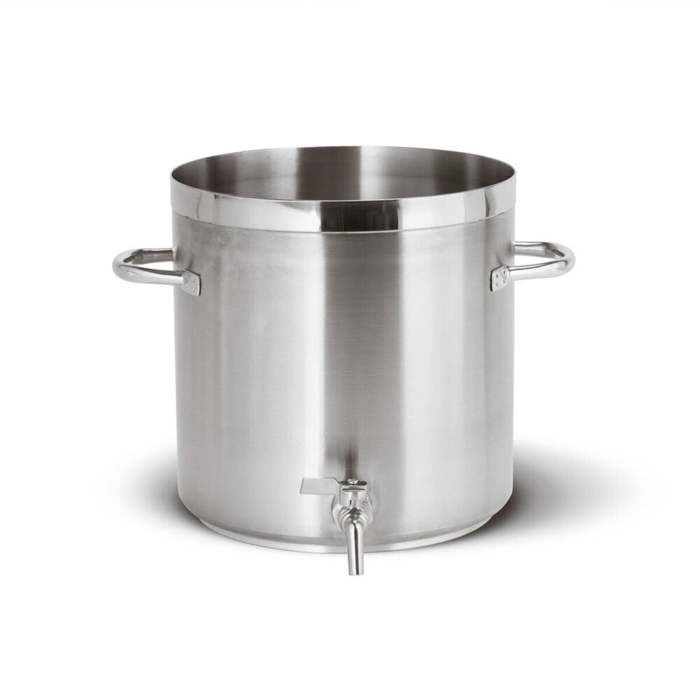 Paderno Series 1100 Grand Gourmet marmite haute avec robinet en acier inoxydable