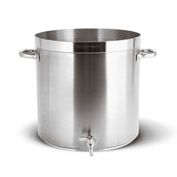 Paderno Series 1100 Grand Gourmet marmite haute avec robinet en acier inoxydable