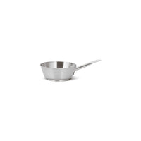 Paderno Series 1100 Grand Gourmet lage conische braadpan met handgreep in roestvrij staal