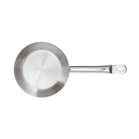Paderno Series 1100 Grand Gourmet lage conische braadpan met handgreep in roestvrij staal