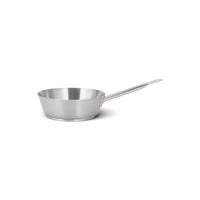 Paderno Series 1100 Grand Gourmet lage conische braadpan met handgreep in roestvrij staal
