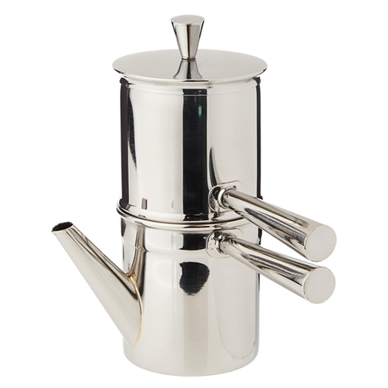 Ilsa Napoletana Neapolitan Coffee Pot in Stainless Steel