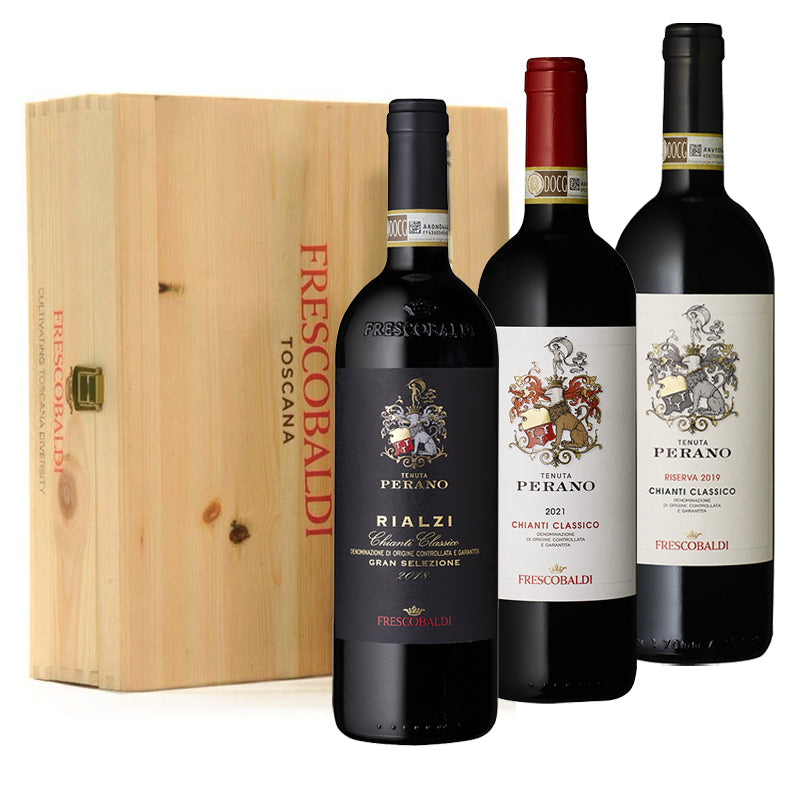 Tenuta Perano Chianti Classico Docg Cantina Frescobaldi Set 3 Flaschen