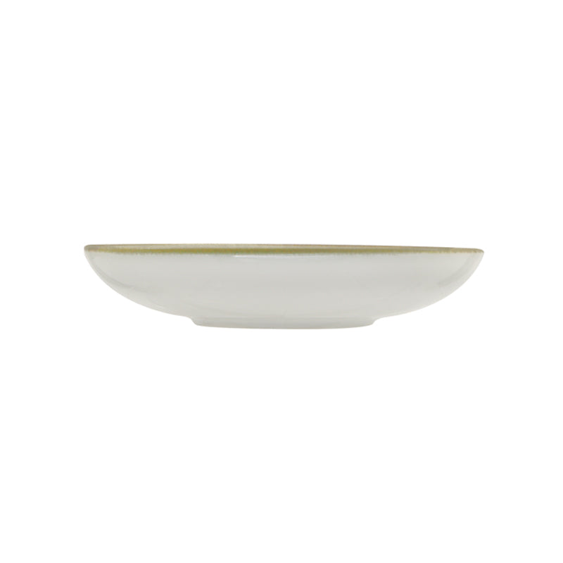 22 Cm Saturnia Nail Assiette creuse en porcelaine Set de 12 pz