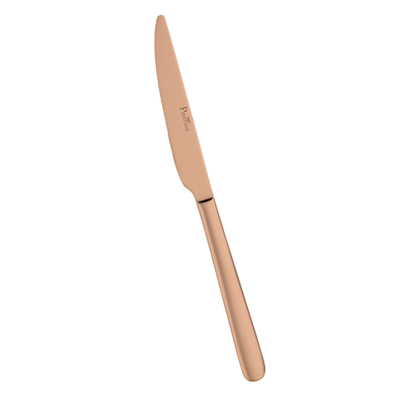 Pinti Sky Satin Treasure Copper Couteau de table