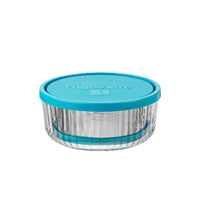 Bormioli Rocco Frigoverre Brillante Set Contenitore Per Alimenti Rotondo In Vetro - Set 2 Pz
