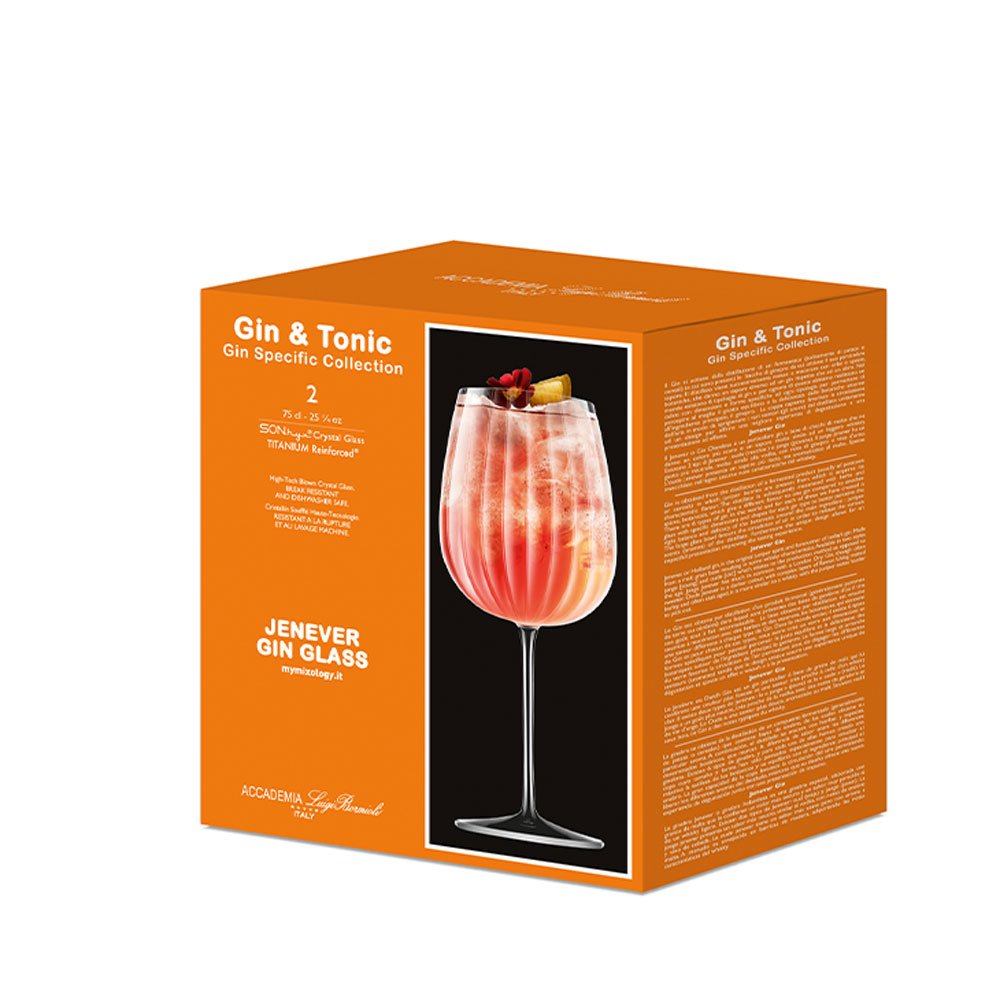 75 cl - Bormioli Luigi Copa Gin Tonic Jenever en Vidrio - Set de 2 Pzs