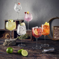 60 cl - Bormioli Luigi Gin & Tonic Sloe Gin Tonic Glass in Glass - Set of 2 Pcs