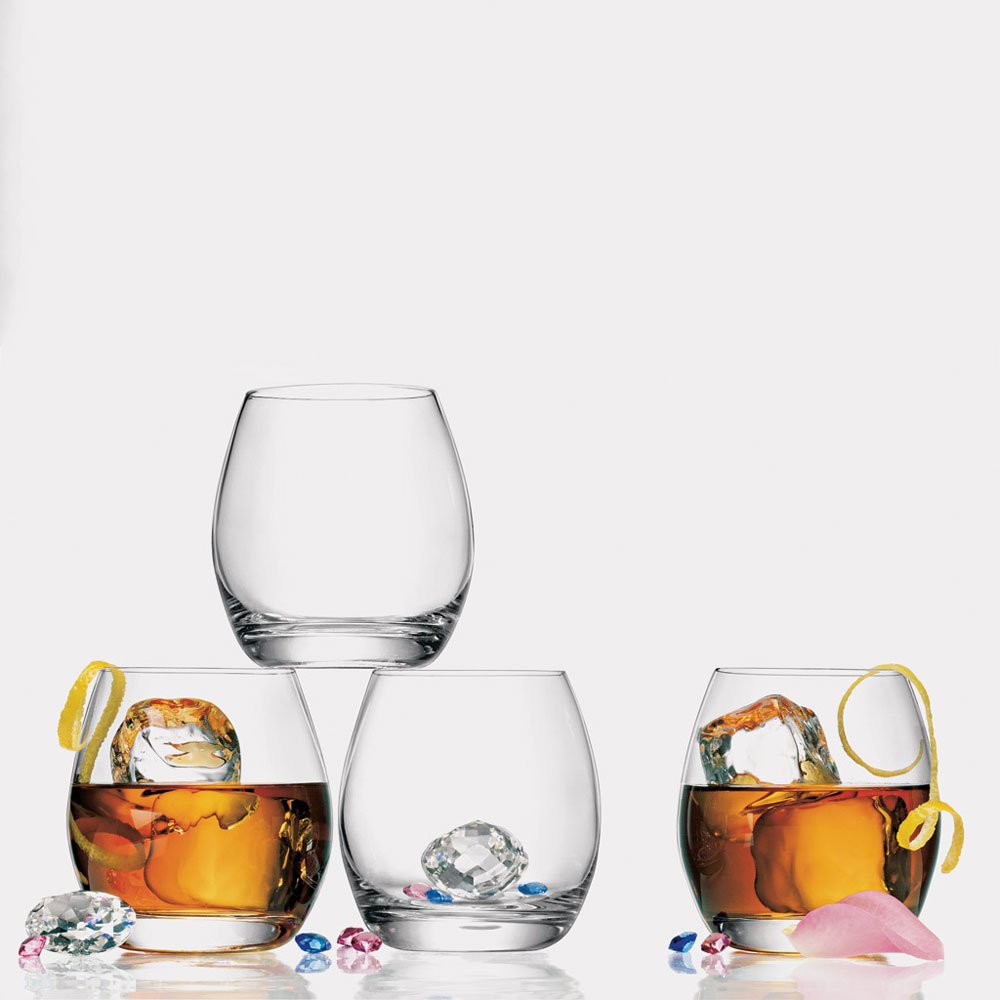 34 cl - Bormioli Luigi Ametista Water Glass in Glass Set of 6 Pcs