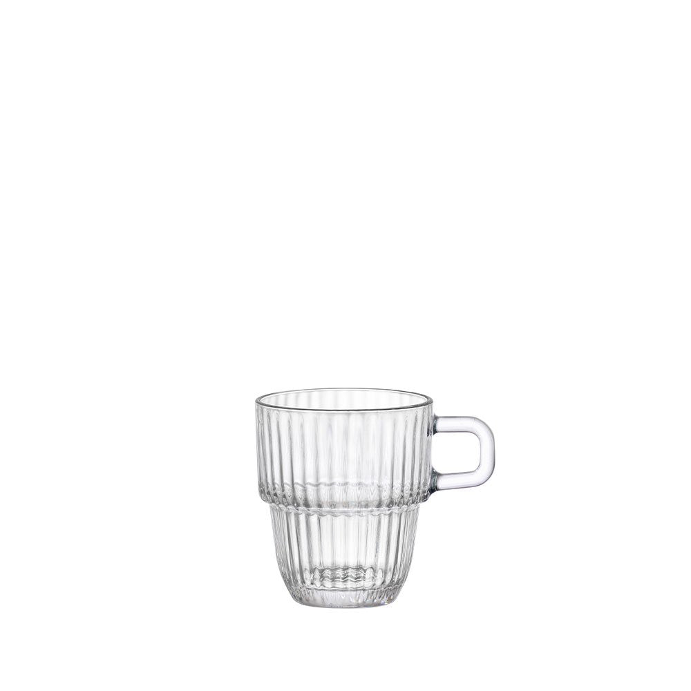 8.9 cl - Bormioli Rocco Barshine Taza de Café Espresso De Vidrio Set de 12 Pzas