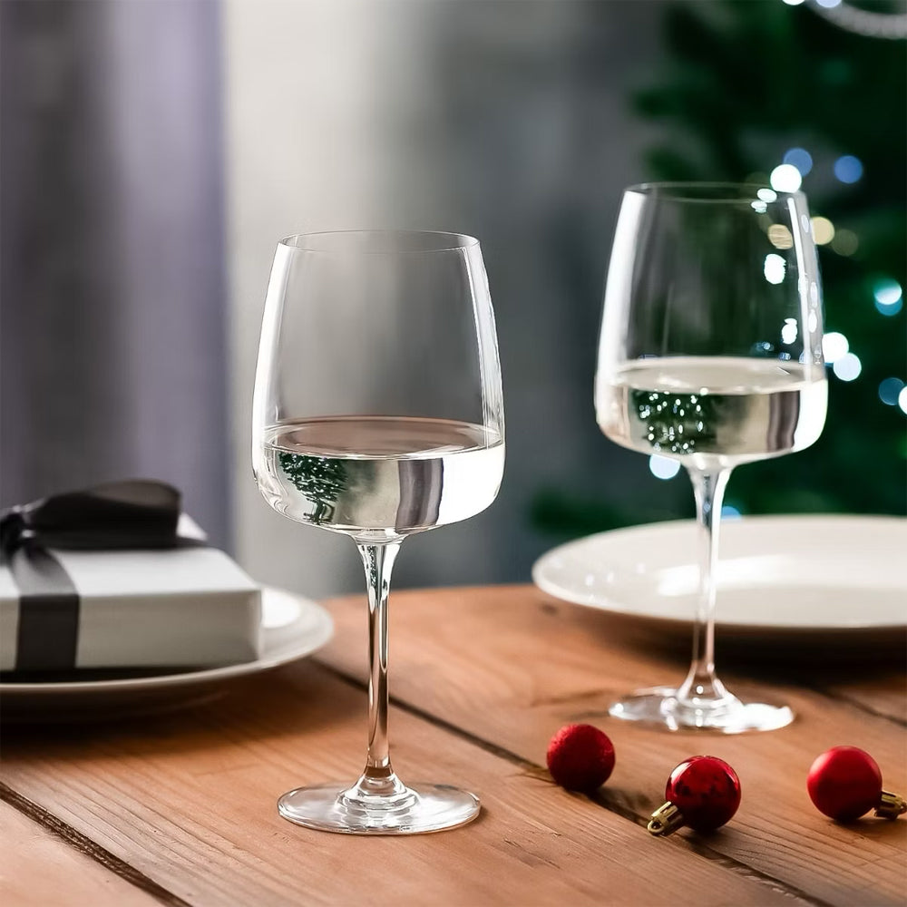 65 cl - Krosno Modern Copa Vino Blanco En Vidrio Sonoro Set de 4 Piezas