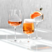 65 cl - Krosno Modern Copa Vino Blanco En Vidrio Sonoro Set de 4 Piezas