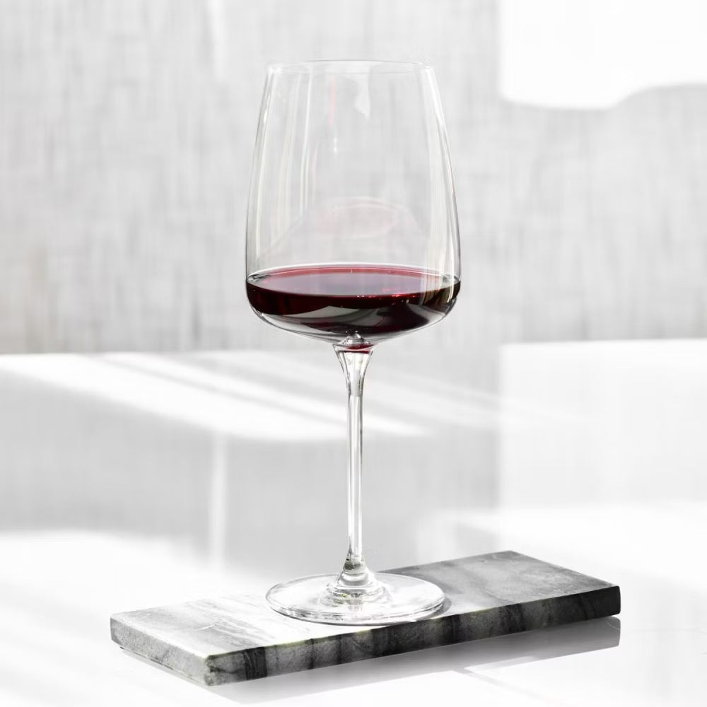 75 cl - Krosno Modern Rotweinglas Aus Klangvollem Glas Set mit 4 Stück