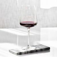75 cl - Krosno Modern Rotweinglas Aus Klangvollem Glas Set mit 4 Stück