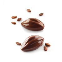 6 Holtes - Silikomart Cacao 120 Realistische fruitgebak vorm in silicone cutter inbegrepen