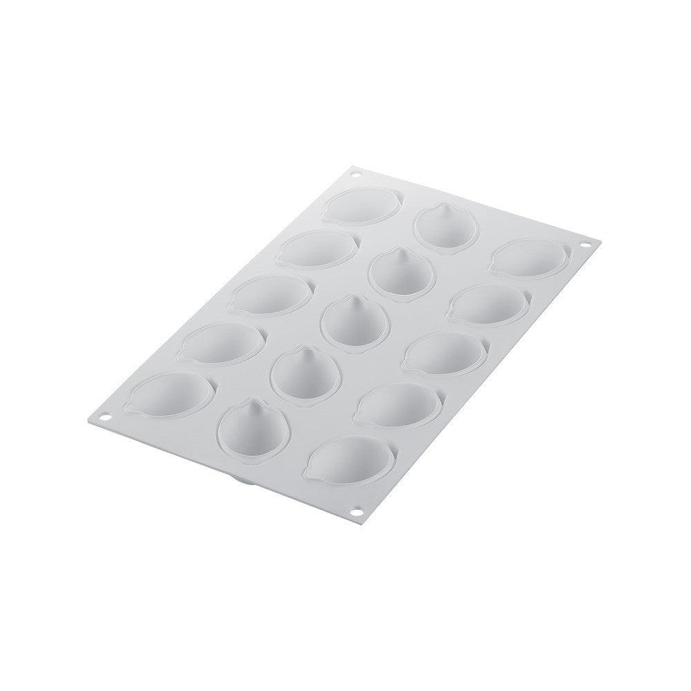 15 Form - Silikomart Limone 30 Realistisch Fruit Dessertvorm In Silicone Uitsteker Inbegrepen