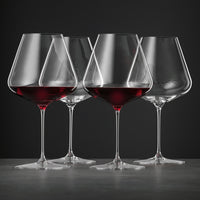 96 cl - Spiegelau Definition Verre À Vin Rouge Burgundy En Verre Cristallin - Lot de 4 Pièces